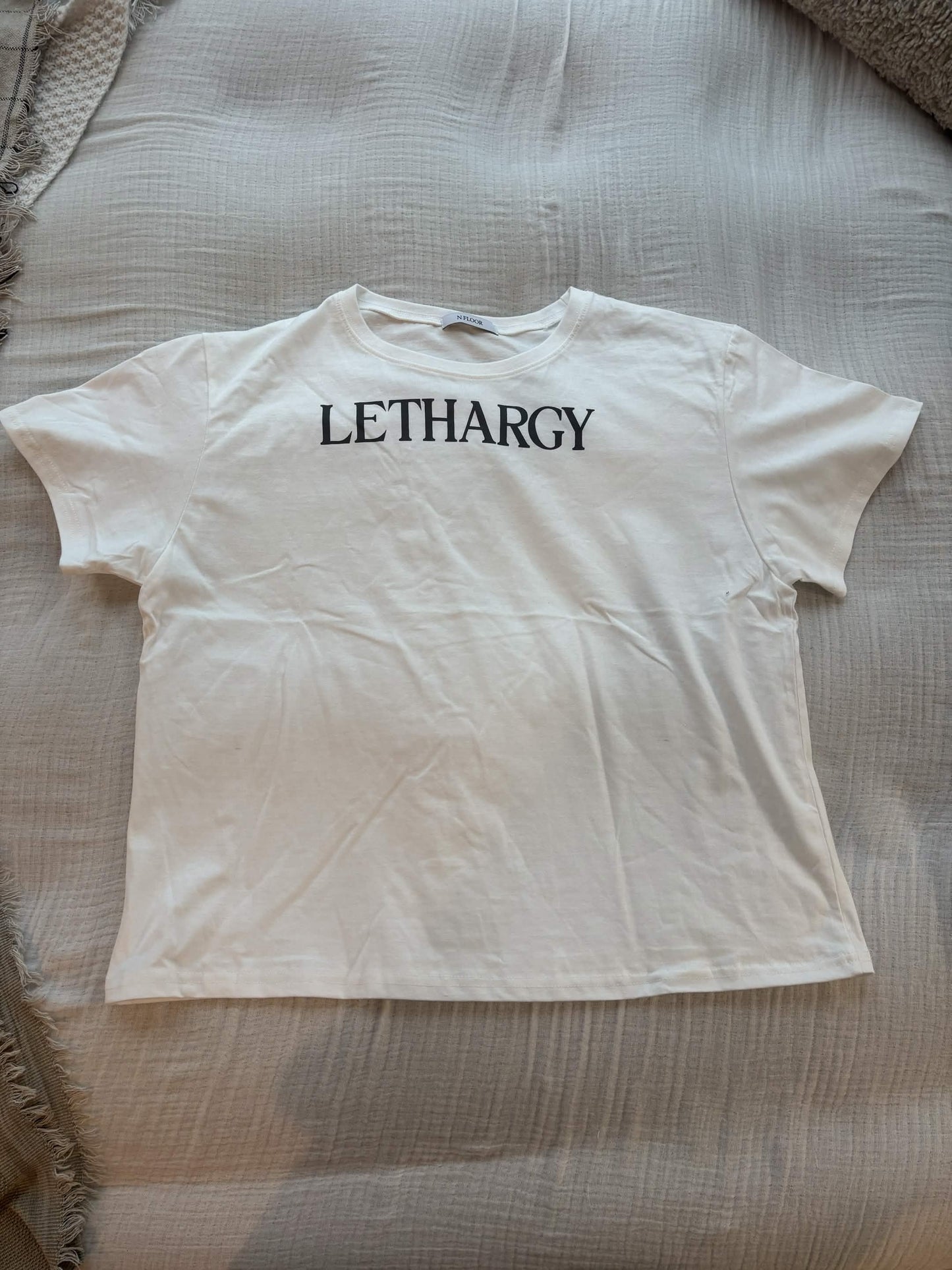 「LETHARGY」短款短袖
