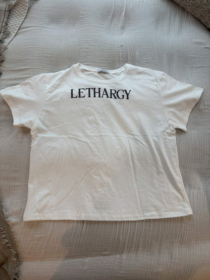 「LETHARGY」短款短袖