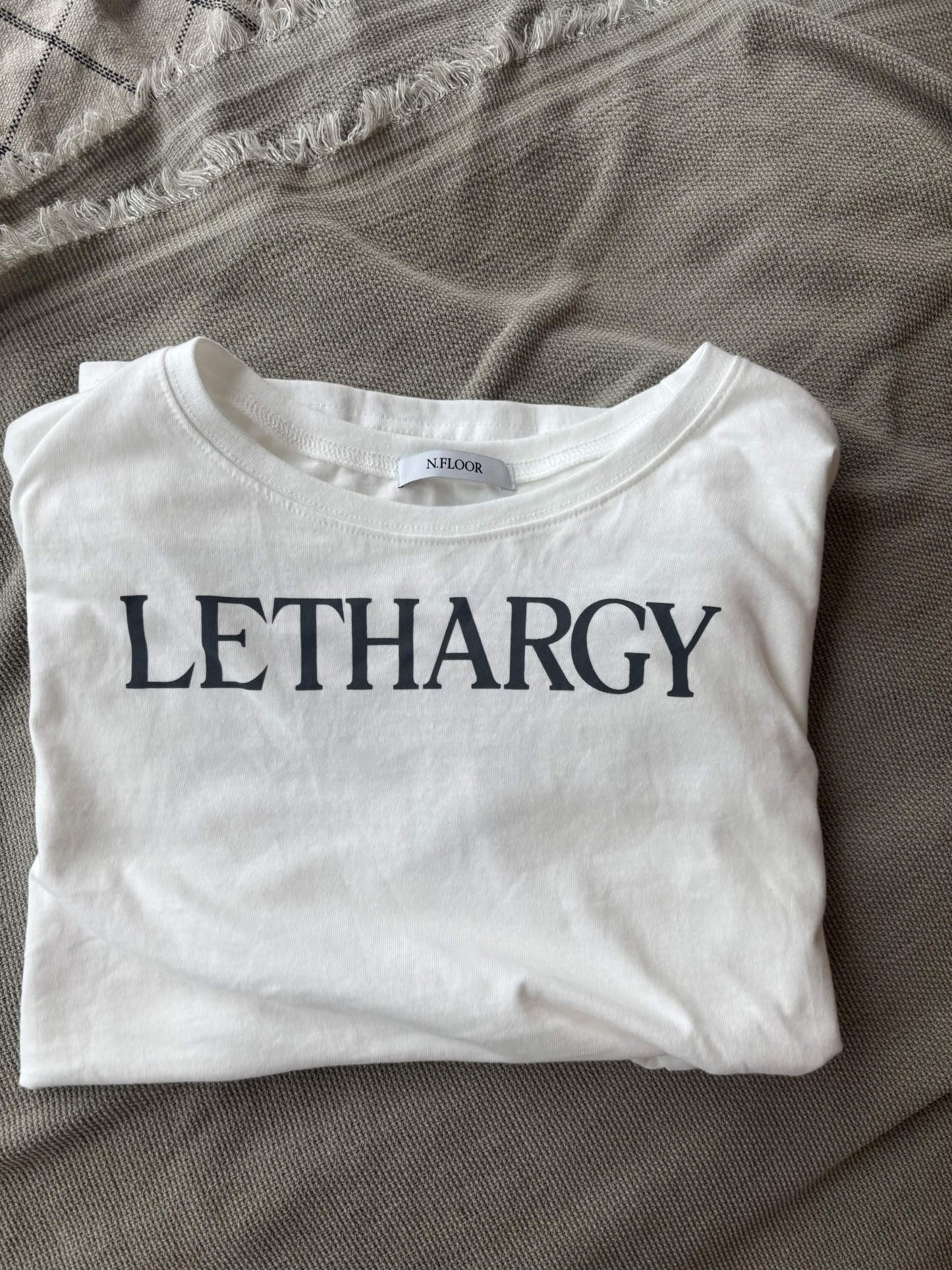 「LETHARGY」短款短袖